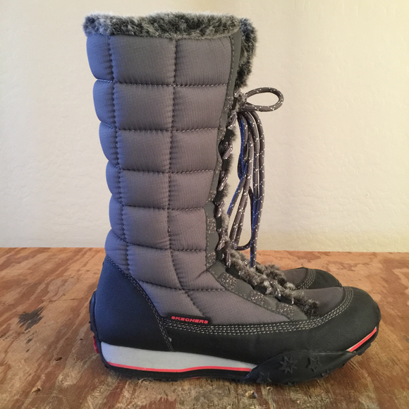 Skechers Descender andes quilted winter boots - Picture 4 of 8